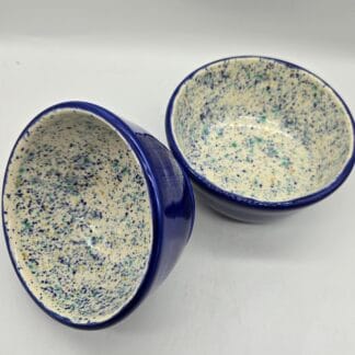 Cobalt/ Teal, Mustard,  Cobalt Speckles Bowl