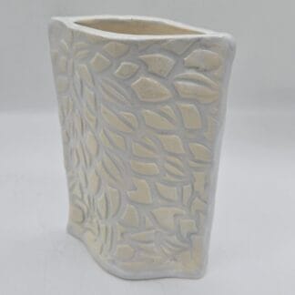 Grey/Cream Textured Vase