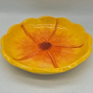 Yellow/Orange Flower Bowl