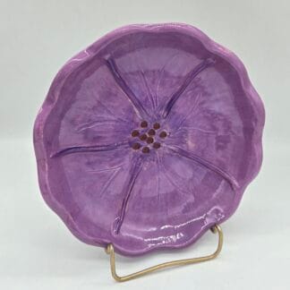 Purple Flower Bowl