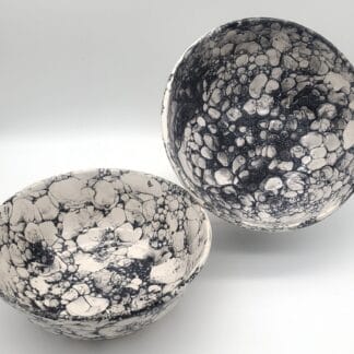 Black Bubbles Bowl