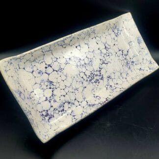 Purple Bubbles Rectangle Platter