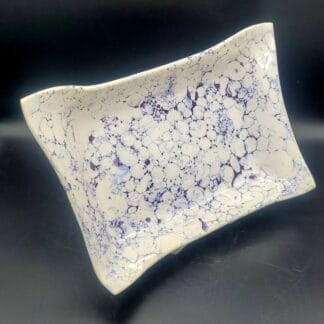 Purple Bubbles Deep Rectangle Platter