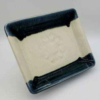 Black/White Rectangle Dish