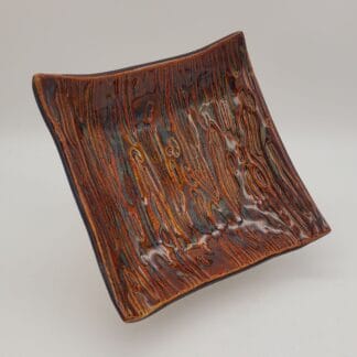 Wood Airbrushed Bowl