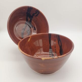 Brown/Black Splash Bowl