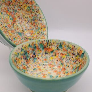 Light Green/Speckled Bowl