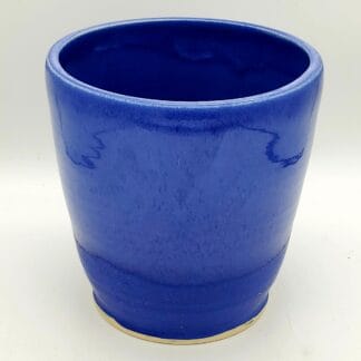 Matt Cobalt/Glossy Overlay Vase