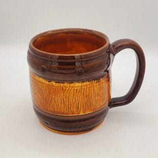 Brown Barrel Mug