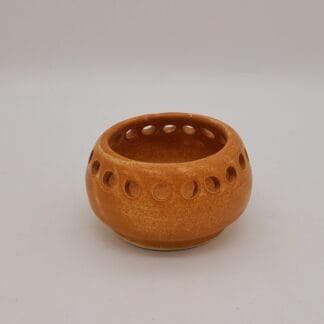 Tan Candle Holder