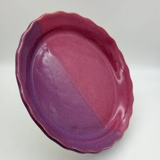 Purple/Pink Round Dish