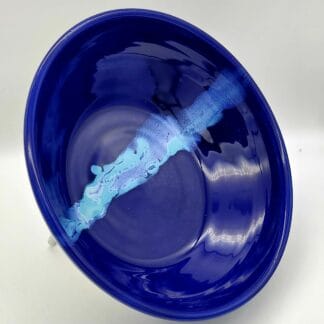 Cobalt Gloss/Blue/White Splash Bowl