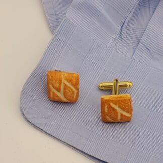 Sandy Textured Square Cufflinks
