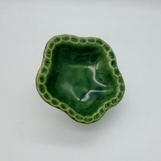 Green Flower Dish