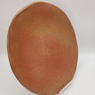 Remy Red Textured Round Platter