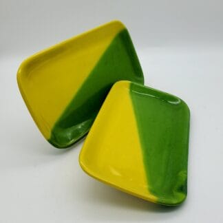 Lime/Yellow Rectangle Dish