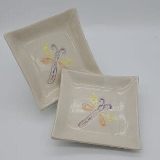 Dragonfly Square Dish